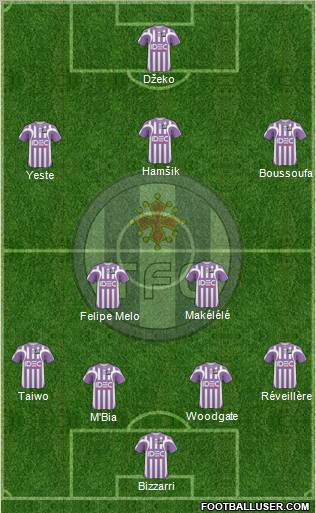 Toulouse Football Club football formation