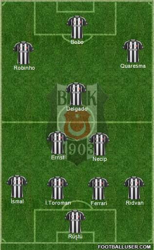 Besiktas JK Formation 2010