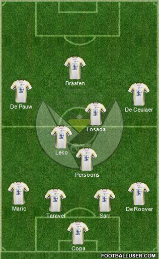 Sporting Lokeren OVl Formation 2010