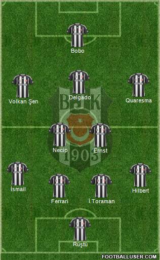 Besiktas JK Formation 2010