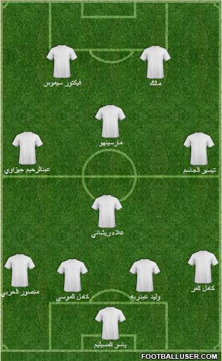 Al-Ahli (KSA) Formation 2010