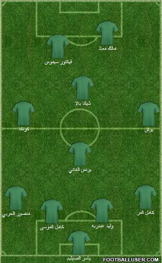 Al-Ahli (KSA) Formation 2010