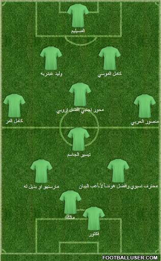 Al-Hilal (KSA) Formation 2010