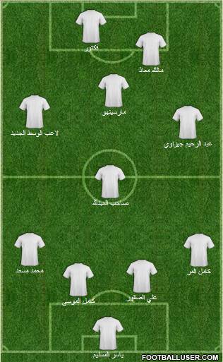 Al-Ahli (KSA) Formation 2010