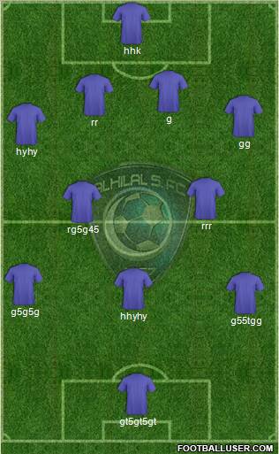 Al-Hilal (KSA) Formation 2010
