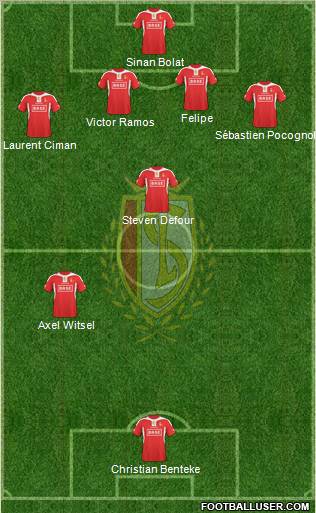 R Standard de Liège football formation