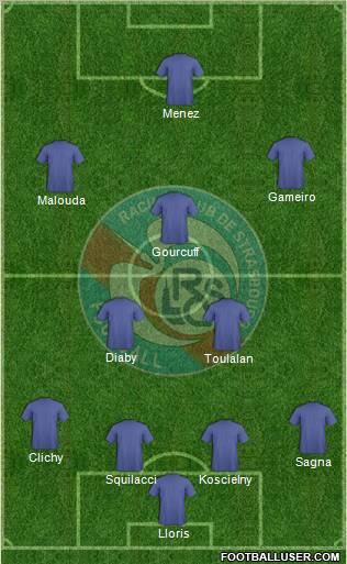 Racing Club de Strasbourg-Football Formation 2010