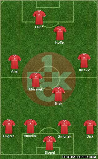 1.FC Kaiserslautern Formation 2010