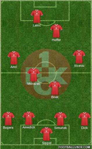 1.FC Kaiserslautern football formation