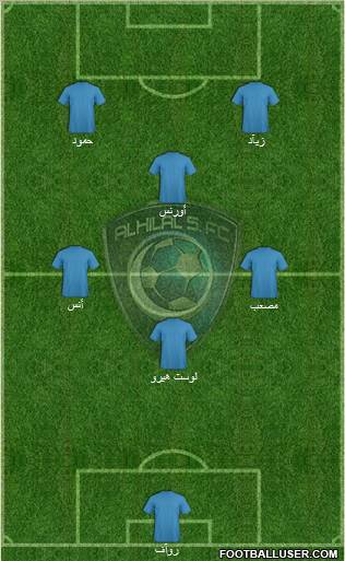 Al-Hilal (KSA) Formation 2010