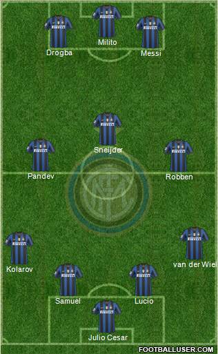F.C. Internazionale Formation 2010