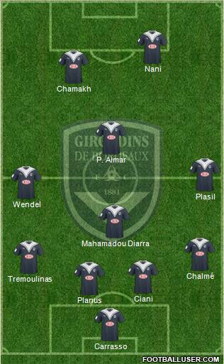 FC Girondins de Bordeaux Formation 2010