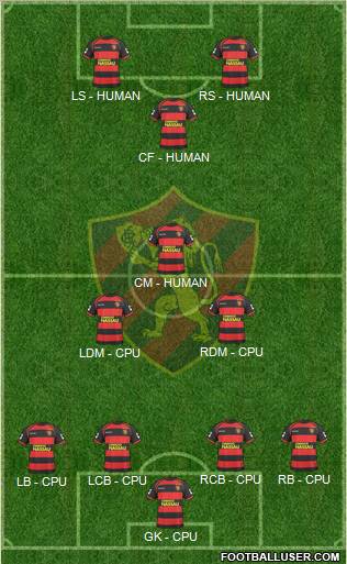 Sport C Recife Formation 2010