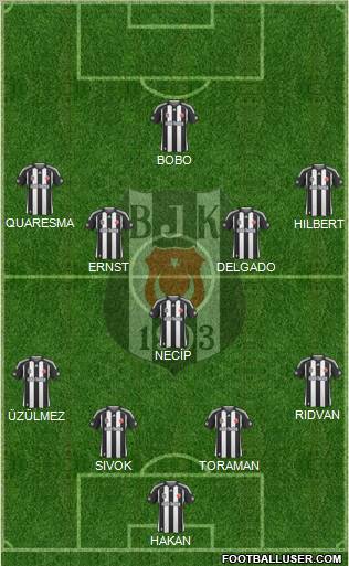 Besiktas JK Formation 2010