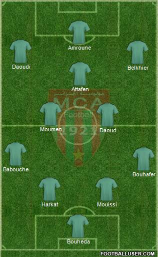 Mouloudia Club d'Alger football formation