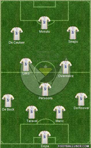 Sporting Lokeren OVl Formation 2010