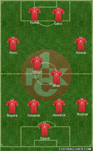 1.FC Kaiserslautern Formation 2010