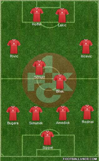 1.FC Kaiserslautern football formation