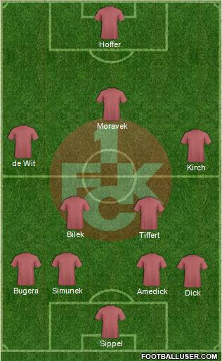 1.FC Kaiserslautern football formation