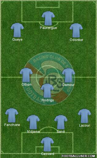 Racing Club de Strasbourg-Football Formation 2010