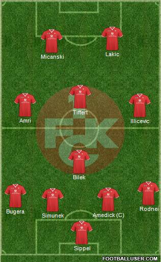 1.FC Kaiserslautern football formation