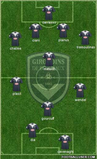 FC Girondins de Bordeaux Formation 2010