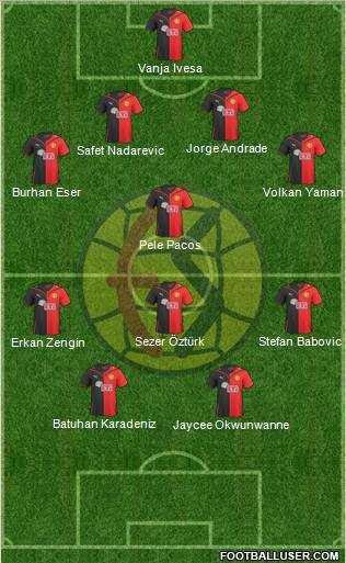 Eskisehirspor Formation 2010