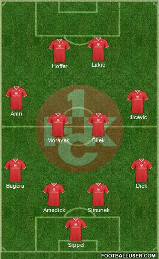 1.FC Kaiserslautern Formation 2010