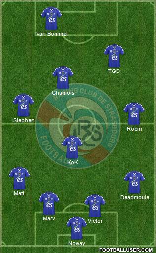 Racing Club de Strasbourg-Football Formation 2010