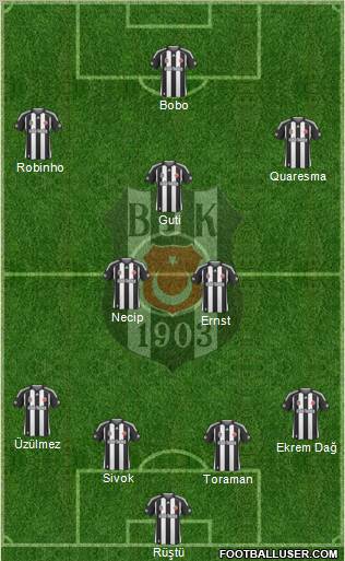 Besiktas JK Formation 2010