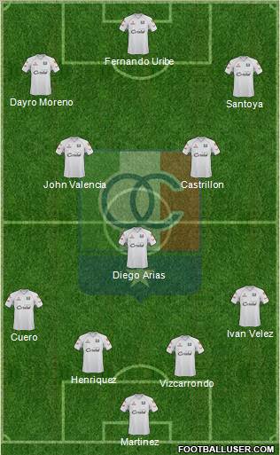 CD Once Caldas Formation 2010