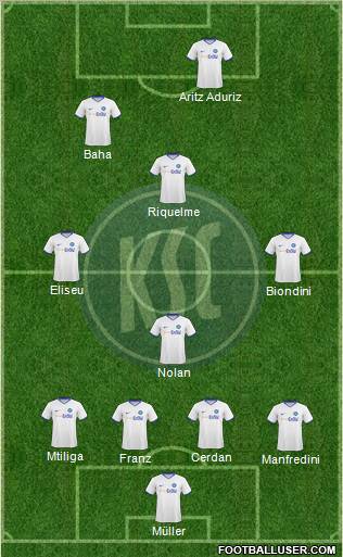 Karlsruher SC Formation 2010