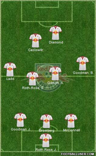 New York Red Bulls Formation 2010