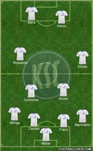 Karlsruher SC Formation 2010