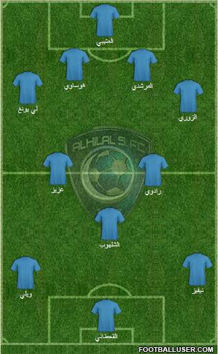 Al-Hilal (KSA) Formation 2010