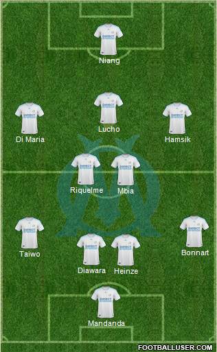 Olympique de Marseille Formation 2010