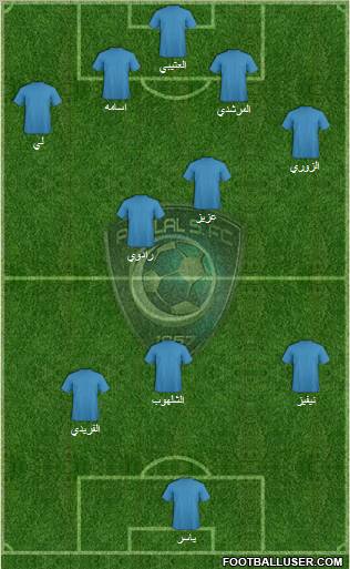 Al-Hilal (KSA) Formation 2010