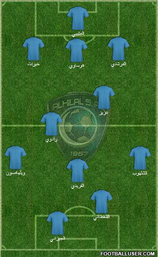 Al-Hilal (KSA) Formation 2010