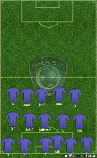 Al-Hilal (KSA) Formation 2010