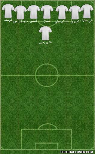 Al-Shabab (KSA) Formation 2010