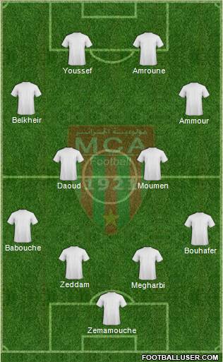 Mouloudia Club d'Alger Formation 2010