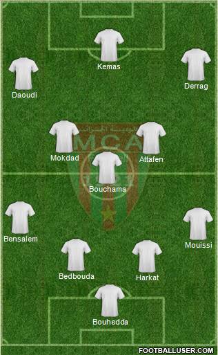 Mouloudia Club d'Alger football formation