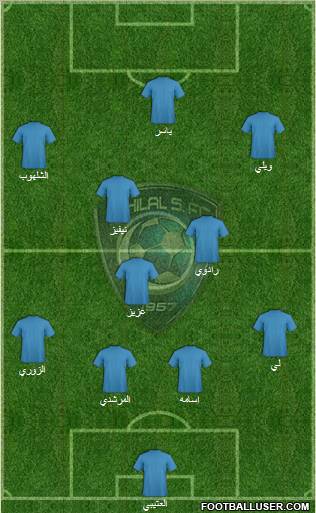 Al-Hilal (KSA) Formation 2010