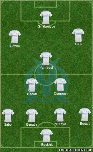 Olympique de Marseille Formation 2010