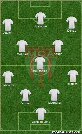 Mouloudia Club d'Alger football formation