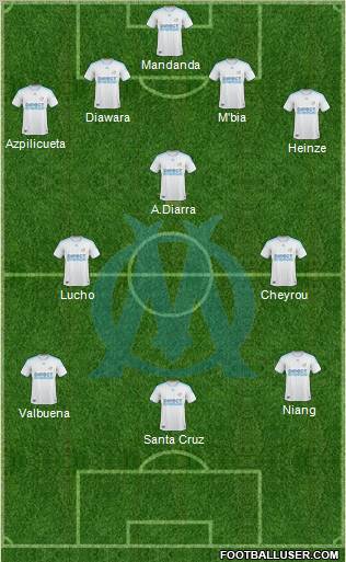 Olympique de Marseille Formation 2010
