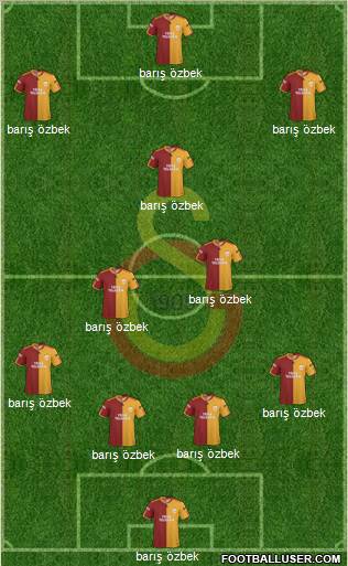 Galatasaray SK Formation 2010