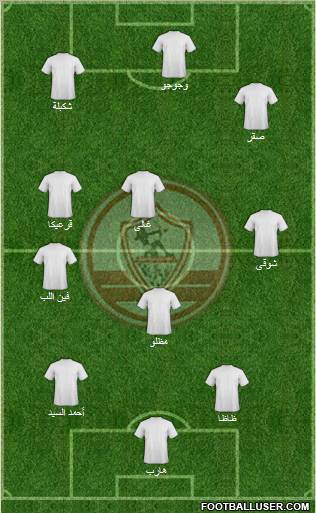 Zamalek Sporting Club Formation 2010