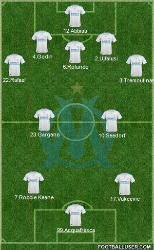 Olympique de Marseille Formation 2010