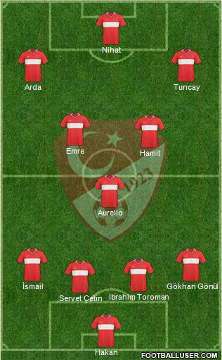 Turkey Formation 2010